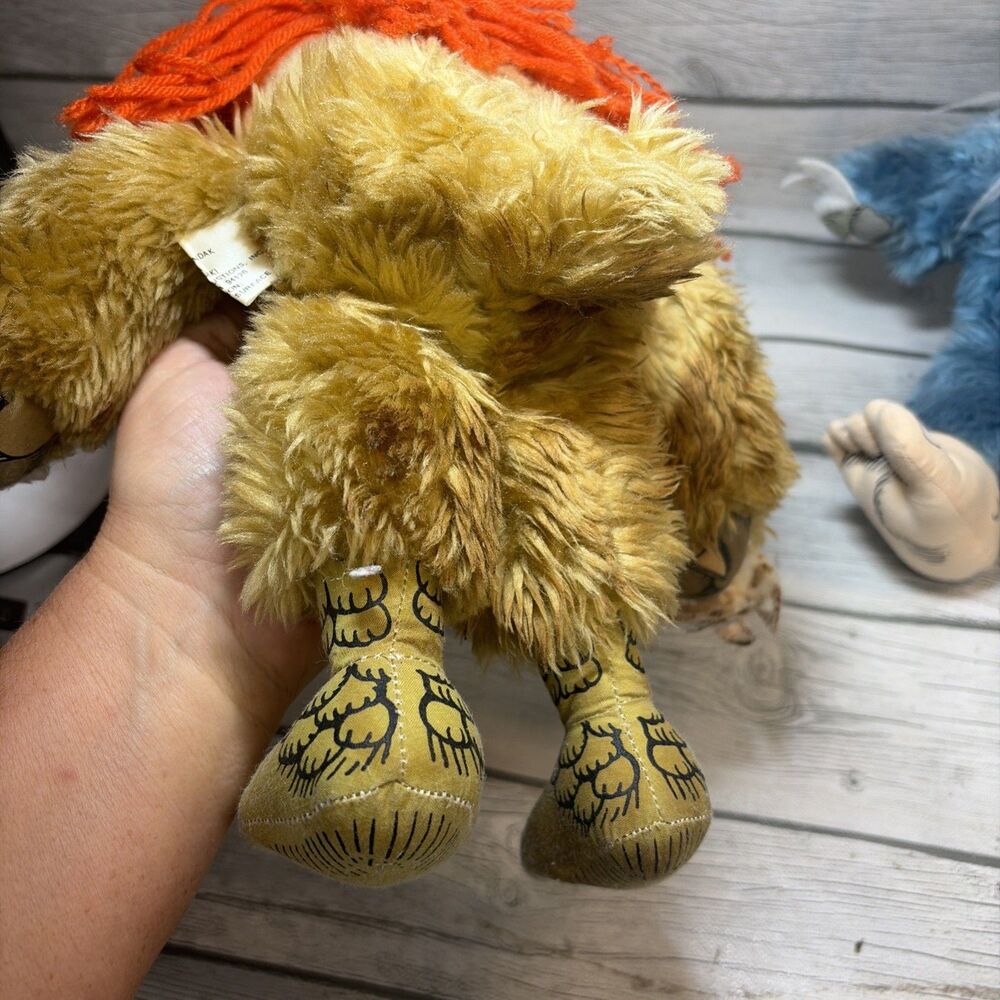 Vintage 1980 Where the Wild Things Are Sipi Plush Doll 12” Set - Picture 12 of 16